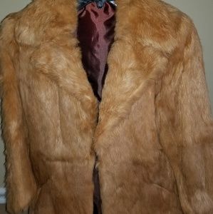 Vintage Rabbit Fur Coat